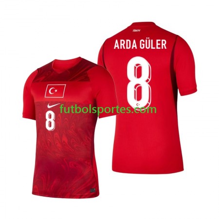 Camiseta Turquía Arda Guler 8 Primera Equipación Copa Mundo 2026 Camiseta Turquía Arda Guler 8 Primera Equipación Copa Mundo 2026